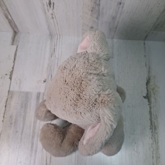 Pottery Barn Kids Rabbit Bunny Plush Huggable Play Toy Stuffed Animal Gray Brown - Picture 11 of 16